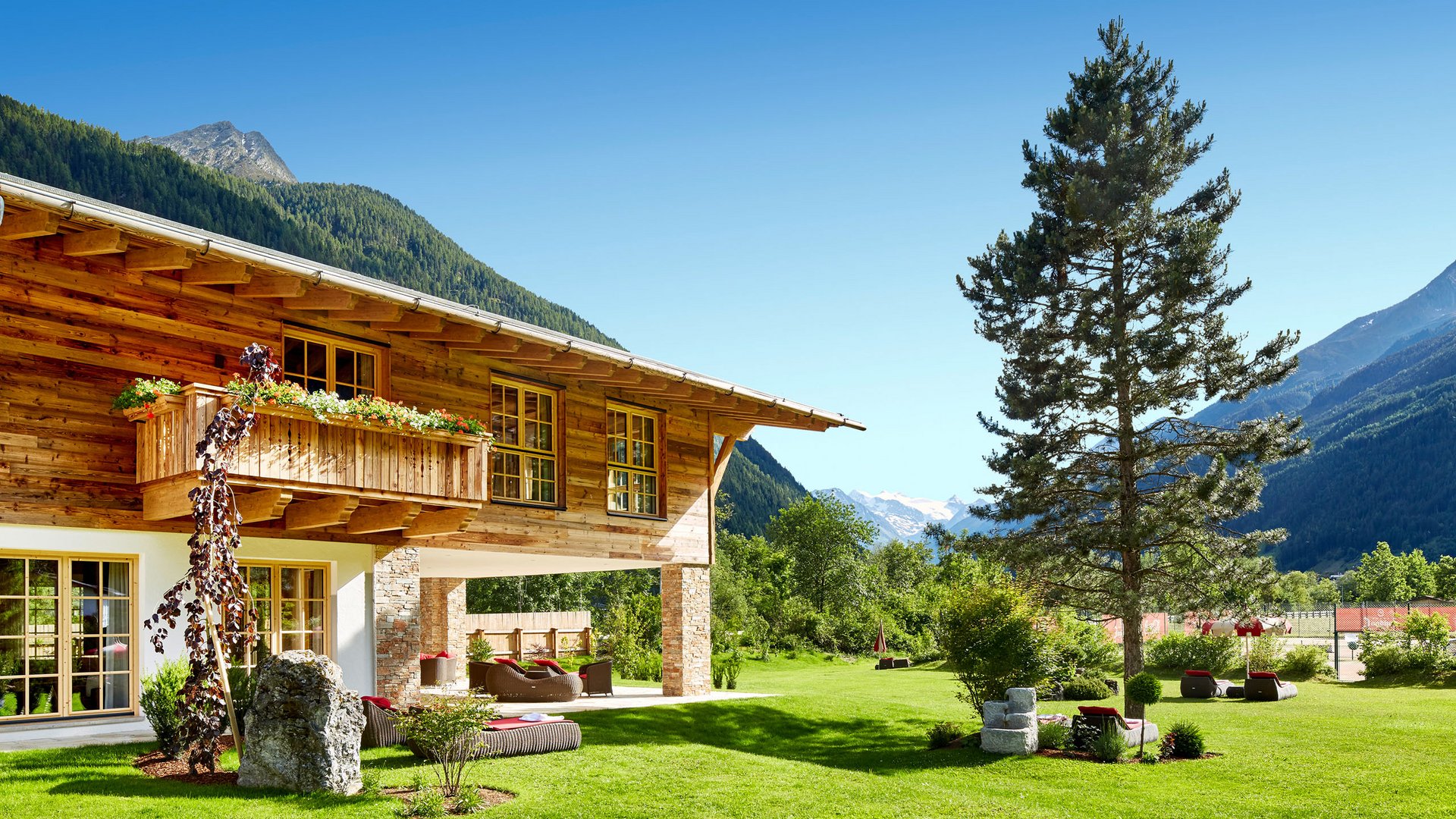 Der Jagdhof, das Stubaital, Tirol.