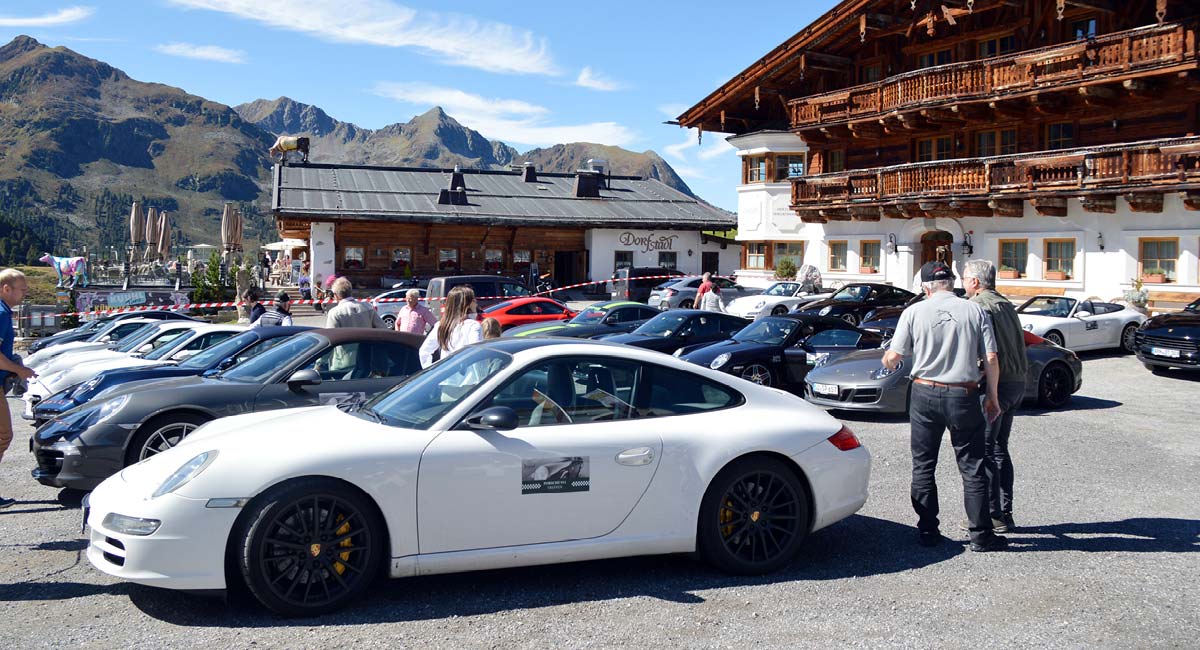 Porsche Treffen Spa-Hotel Jagdhof Stubiatal